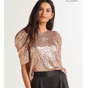 Allison Joy Adele Sequin Blouse, Evereve